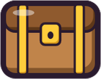 Wooden treasure chest
